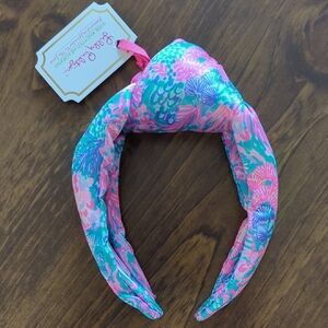 Lilly Pulitzer Pink and Blue Hairband